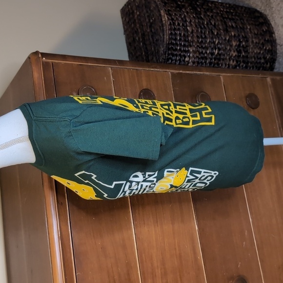 Y2K GREEN BAY PACKERS Shirt -I bleed green and yellow! Love them Cheeseheads! - Picture 7 of 10
